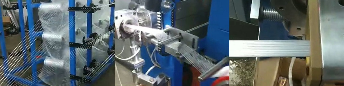 Cord Strapping Band Extrusion Machine For Polyester